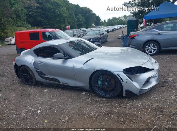 WZ1DB4C06LW030086 2020 TOYOTA GR SUPRA Silver უკანა სალონის ხედი