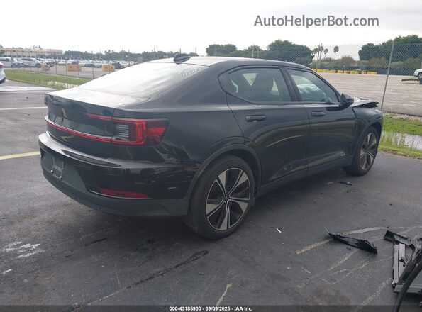 YSMFD3KA8RL211615 2024 POLESTAR 2 Черный Задняя правая четверть