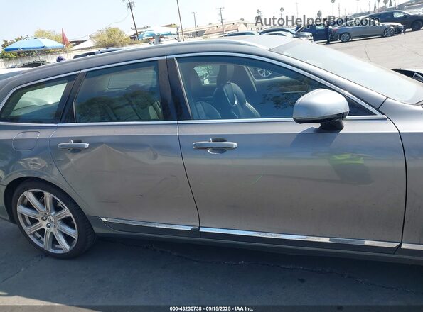 YV1102GL0J1063864 2018 VOLVO V90 Silver Widok wnętrza 360 stopni