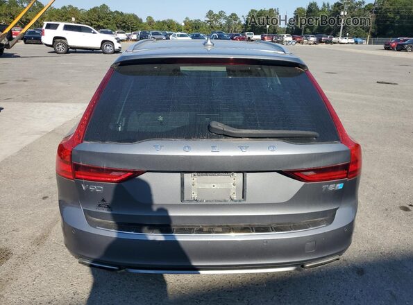 YV1102GM4K1091676 2019 VOLVO V90 Серебряный Вид сзади