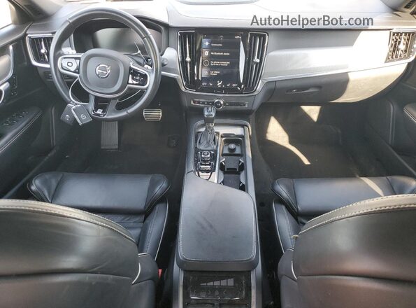 YV1102GM4K1091676 2019 VOLVO V90 Серебряный Вид панели приборов