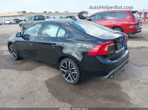 YV126MFL1J2467170 2018 VOLVO S60 Black Задня ліва чверть