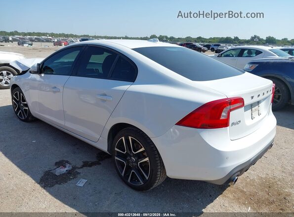 YV126MFLXJ2451548 2018 VOLVO S60 White უკანა მარცხენა