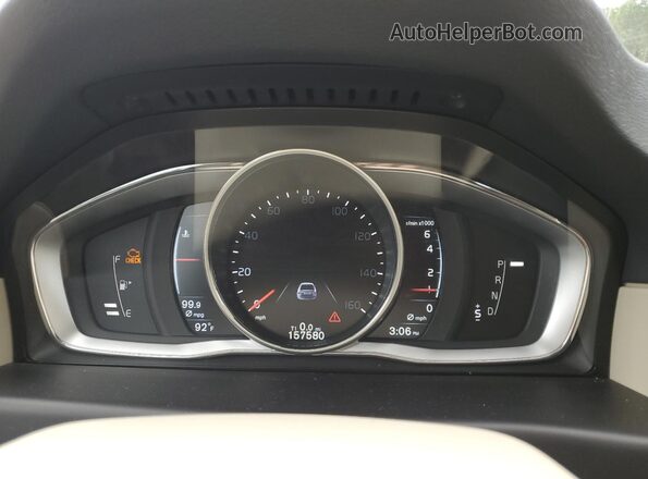YV140MAM1G1195745 2016 VOLVO S80 Черный 