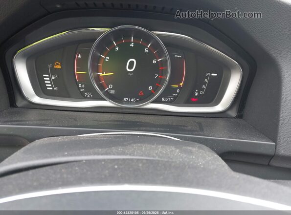 YV140MEK4H1331683 2017 VOLVO V60 Silver უკანა სავარძლების ხედი