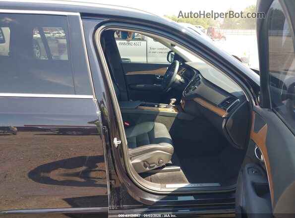 YV4102CK7N1871540 2022 VOLVO XC90 Black Սալոնի դիմացի տեսք