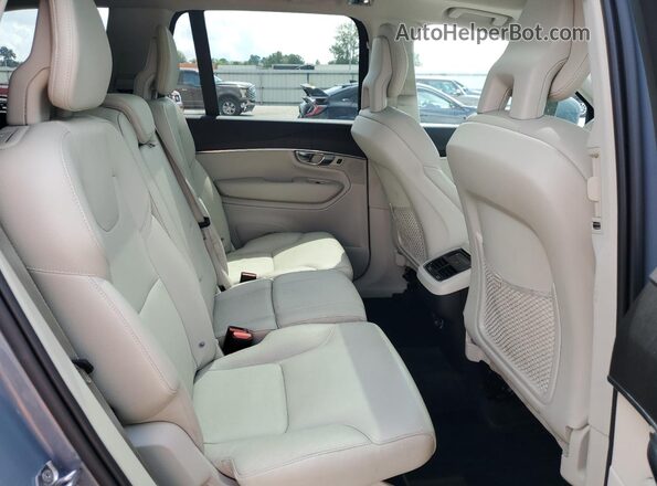 YV4102PK6L1620175 2020 VOLVO XC90 Серый Вид задней части салона