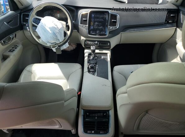 YV4102PK6L1620175 2020 VOLVO XC90 Серый Вид панели приборов