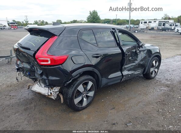 YV4162UK0L2196408 2020 VOLVO XC40 Черный Задняя правая четверть