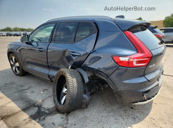 YV4162UK7N2652763 2022 VOLVO XC40 Blue 
