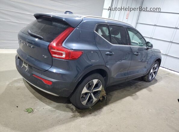 YV4162UL0M2491616 2021 VOLVO XC40 Blue Tył prawy