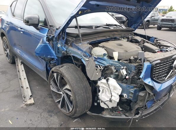 YV4162UM0M2516183 2021 VOLVO XC40 Blue 