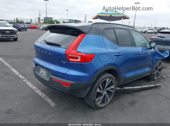YV4162UM0M2516183 2021 VOLVO XC40 Blue 