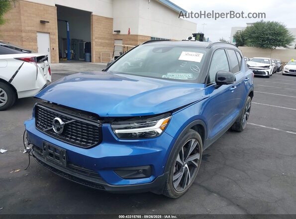 YV4162UM0M2516183 2021 VOLVO XC40 Blue 
