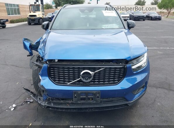 YV4162UM0M2516183 2021 VOLVO XC40 Blue 