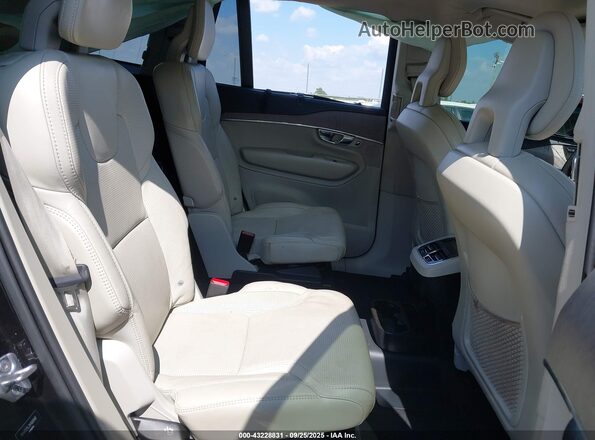YV4A221L2M1681097 2021 VOLVO XC90 Black Widok naklejki z numerem VIN
