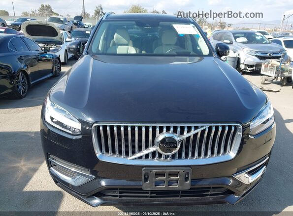 YV4A221L7L1555946 2020 VOLVO XC90 Black წინა პანელის ხედი