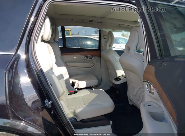 YV4A221L7L1555946 2020 VOLVO XC90 Black VIN კოდის სტიკერის ხედი