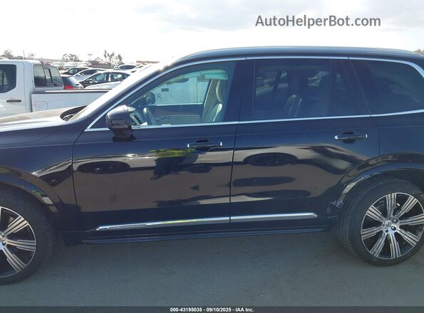 YV4A221L7L1555946 2020 VOLVO XC90 Black უკანა სალონის ხედი