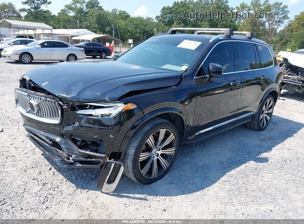 YV4A22PL1L1534095 2020 VOLVO XC90 Черный Передняя левая четверть