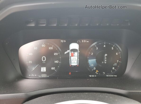 YV4A22PLXH1135368 2017 VOLVO XC90 Синий 