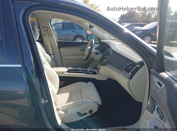 YV4BR0CL1M1684168 2021 VOLVO XC90 RECHARGE PLUG-IN HYBRID Gray Widok wnętrza z przodu