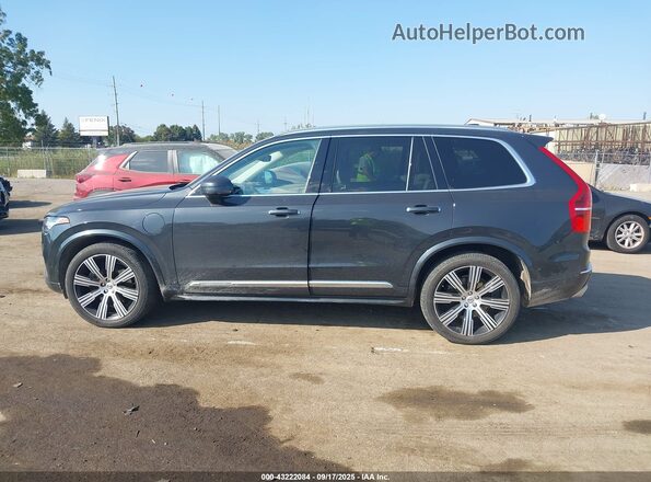 YV4BR0CL1M1684168 2021 VOLVO XC90 RECHARGE PLUG-IN HYBRID Gray Widok wnętrza 360 stopni