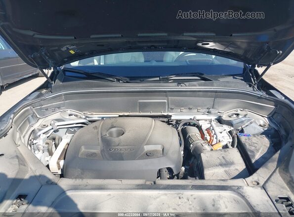 YV4BR0CL1M1684168 2021 VOLVO XC90 RECHARGE PLUG-IN HYBRID Gray Widok z tyłu