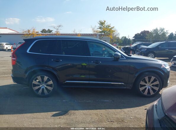 YV4BR0CL1M1684168 2021 VOLVO XC90 RECHARGE PLUG-IN HYBRID Gray Widok wnętrza z tyłu