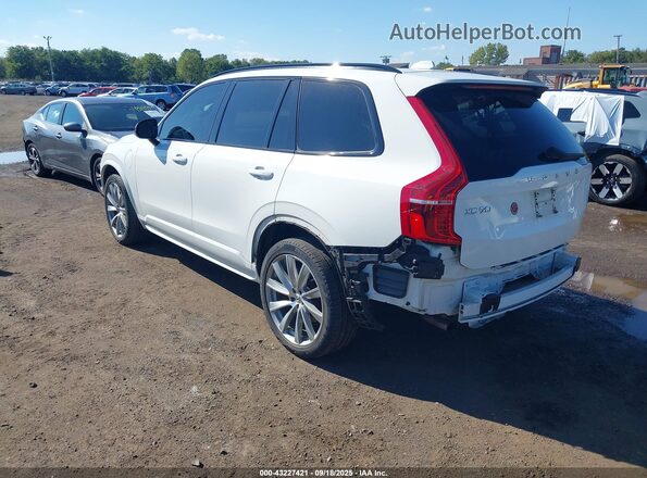YV4BR0CM2M1750025 2021 VOLVO XC90 RECHARGE PLUG-IN HYBRID Белый Задняя левая четверть