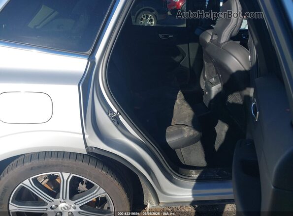 YV4BR0DL8L1554014 2020 VOLVO XC60 Silver Vista de la etiqueta del VIN