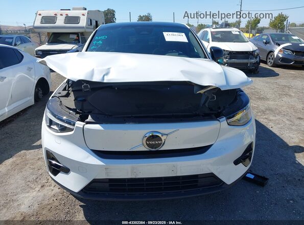 YV4ED3GM1P2033587 2023 VOLVO C40 RECHARGE PURE ELECTRIC White Вид щитка приладів