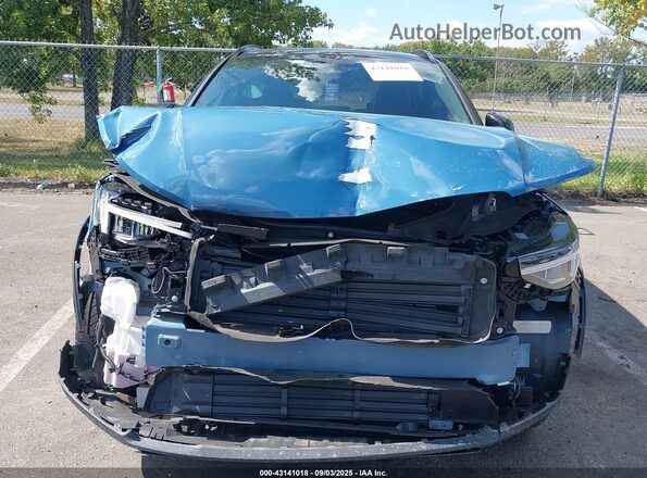 YV4ED3UL5P2093125 2023 VOLVO XC40 RECHARGE PURE ELECTRIC Blue Вид щитка приладів