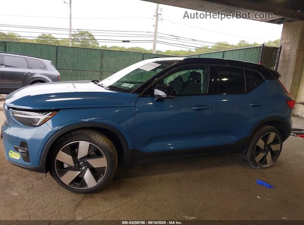 YV4ED3UM3P2089275 2023 VOLVO XC40 RECHARGE PURE ELECTRIC Blue 