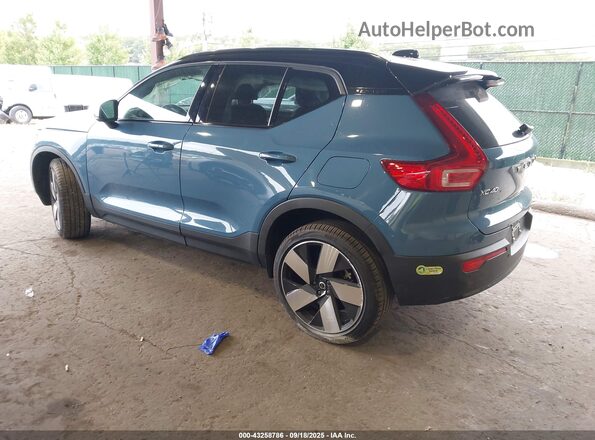YV4ED3UM3P2089275 2023 VOLVO XC40 RECHARGE PURE ELECTRIC Blue უკანა მარცხენა