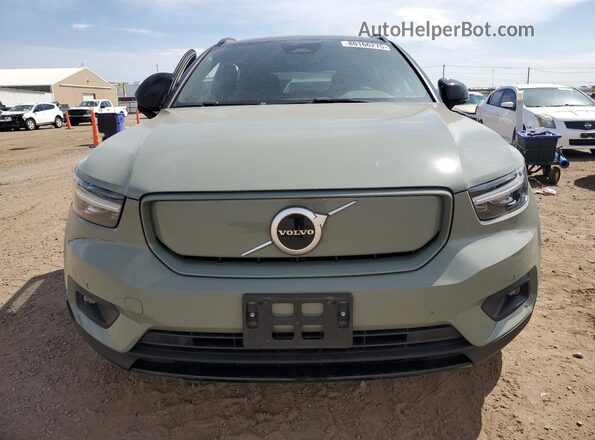 YV4ED3UR6M2524166 2021 VOLVO XC40 Green 