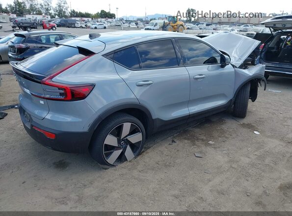 YV4EH3BL2R2098356 2024 VOLVO C40 Серый Задняя правая четверть