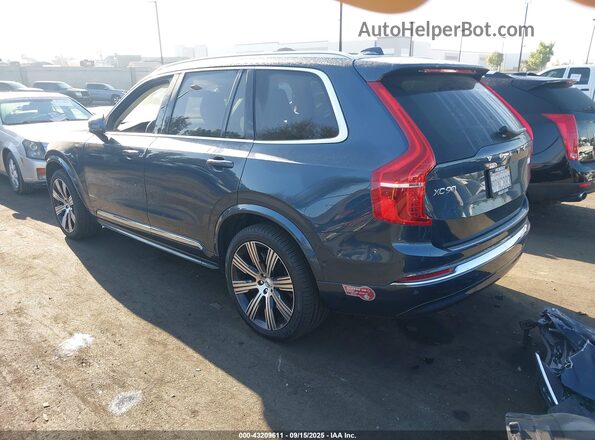 YV4H60CE2R1253396 2024 VOLVO XC90 RECHARGE PLUG-IN HYBRID Blue Trasero izquierdo