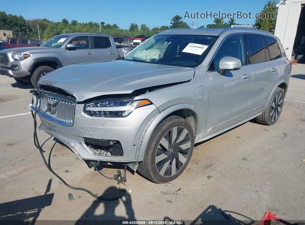 YV4H60CEXR1148010 2024 VOLVO XC90 RECHARGE PLUG-IN HYBRID Silver Przód lewy