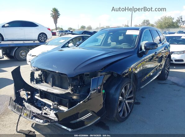YV4L12DA9P1395144 2023 VOLVO XC60 Black Առջևի ձախ երեք քառորդ տեսարան