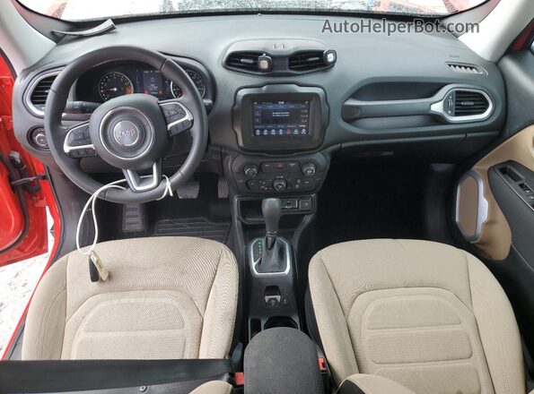 ZACCJABB0JPH63050 2018 JEEP RENEGADE Red 