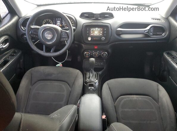 ZACCJABB6HPF53434 2017 JEEP RENEGADE Black Widok deski rozdzielczej