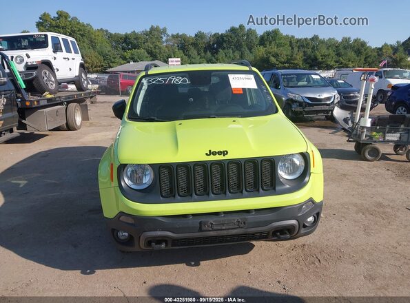 ZACCJBAB2JPH59069 2018 JEEP RENEGADE Green Սարքավորումների վահանակի տեսք