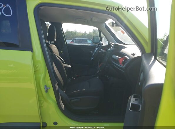 ZACCJBAB2JPH59069 2018 JEEP RENEGADE Green Սալոնի դիմացի տեսք