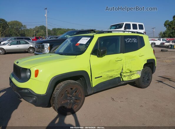 ZACCJBAB2JPH59069 2018 JEEP RENEGADE Green Դիմացի տեսք