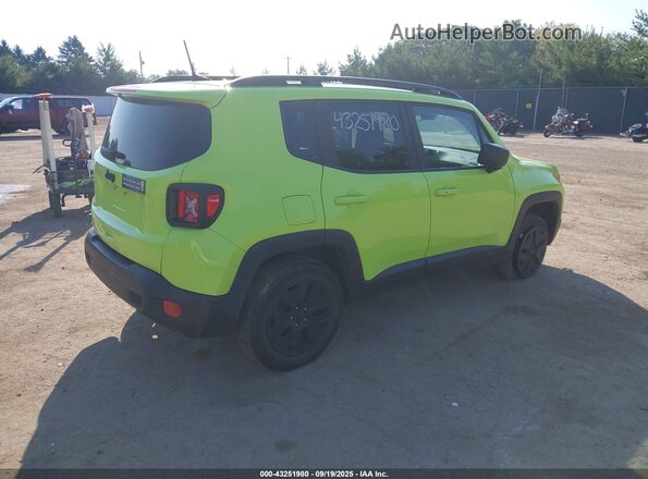 ZACCJBAB2JPH59069 2018 JEEP RENEGADE Green Հետևի աջ