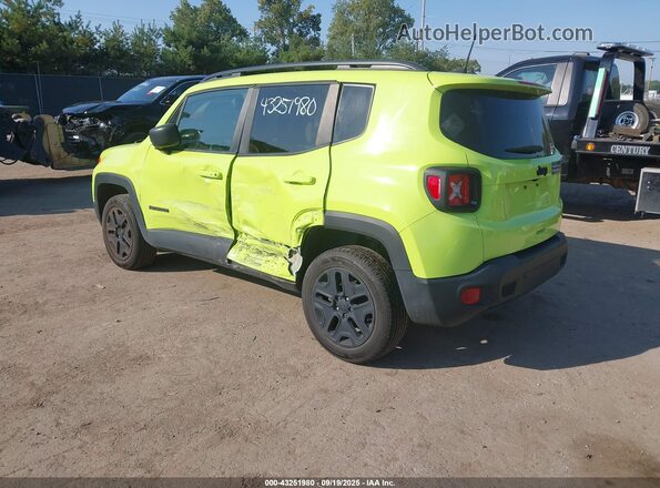 ZACCJBAB2JPH59069 2018 JEEP RENEGADE Green Հետևի ձախ