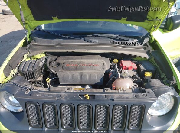 ZACCJBAB2JPH59069 2018 JEEP RENEGADE Green Հետևի տեսք