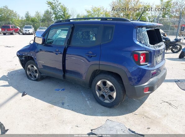 ZACCJBBW5GPC91042 2016 JEEP RENEGADE Синий Задняя левая четверть