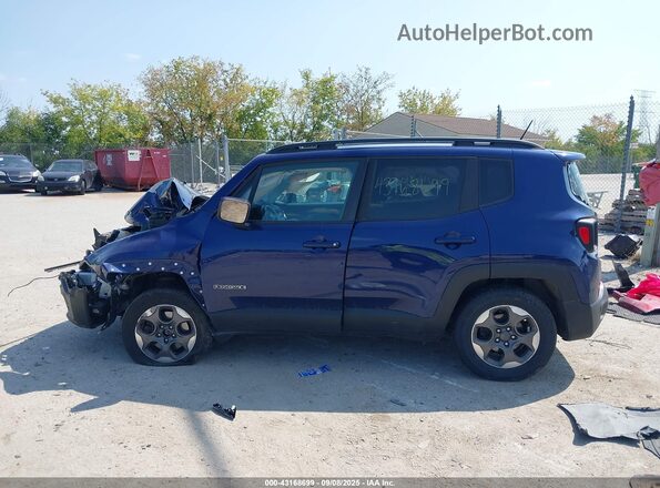 ZACCJBBW5GPC91042 2016 JEEP RENEGADE Синий Панорамный вид салона 360°
